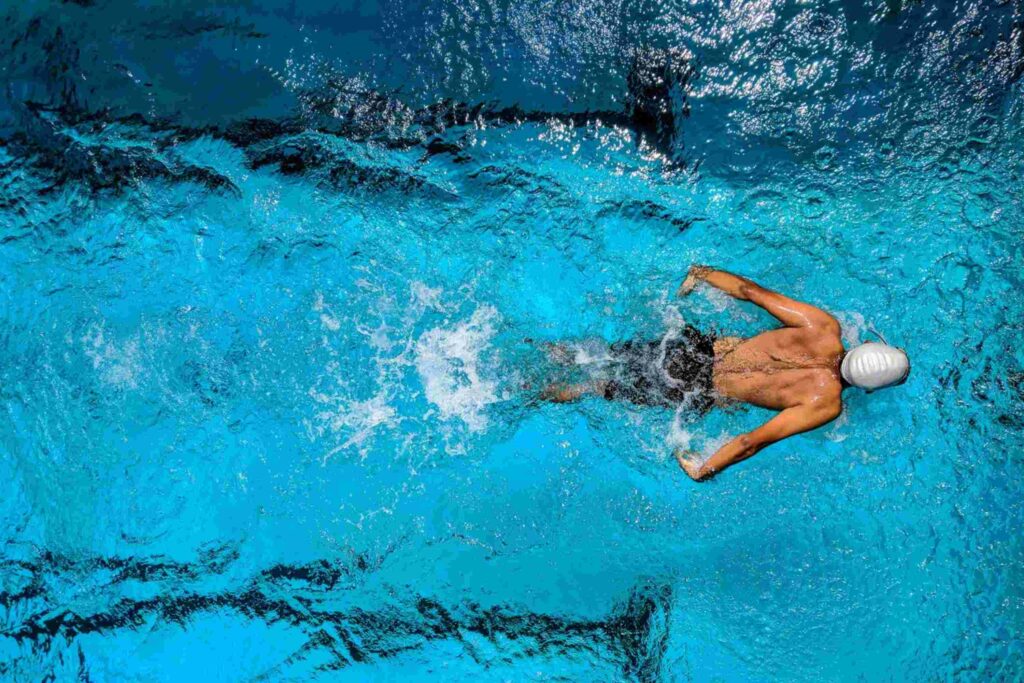 Man swimming - Habits: Why they matter and how to create the good ones